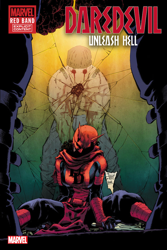 DAREDEVIL: UNLEASH HELL - RED BAND #1 PHILIP TAN VARIANT [POLYBAGGED]