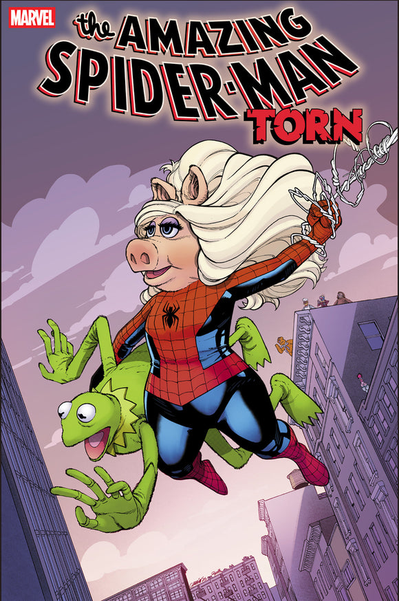 AMAZING SPIDER-MAN: TORN #1 JAVIER GARRON MUPPETS VARIANT