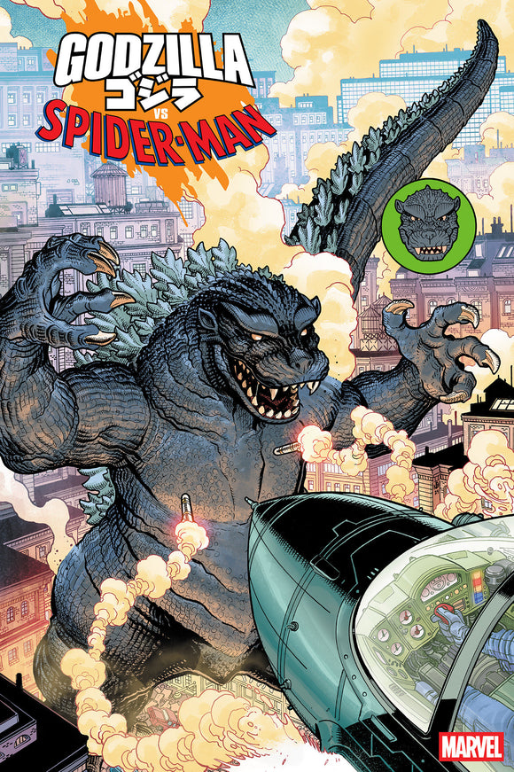 GODZILLA VS. SPIDER-MAN #1 NICK BRADSHAW MONSTER HOMAGE VARIANT