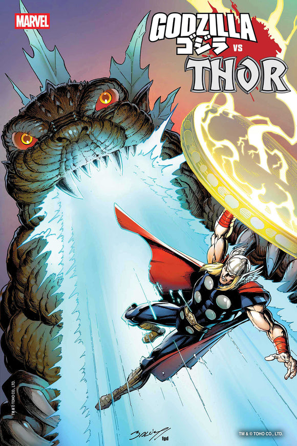 GODZILLA VS. THOR #1 MARK BAGLEY FOIL VARIANT