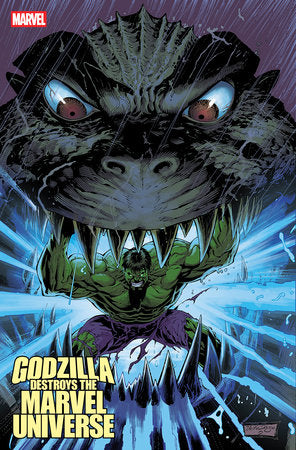 GODZILLA DESTROYS THE MARVEL UNIVERSE #4 NETHO DIAZ VARIANT[1:25]
