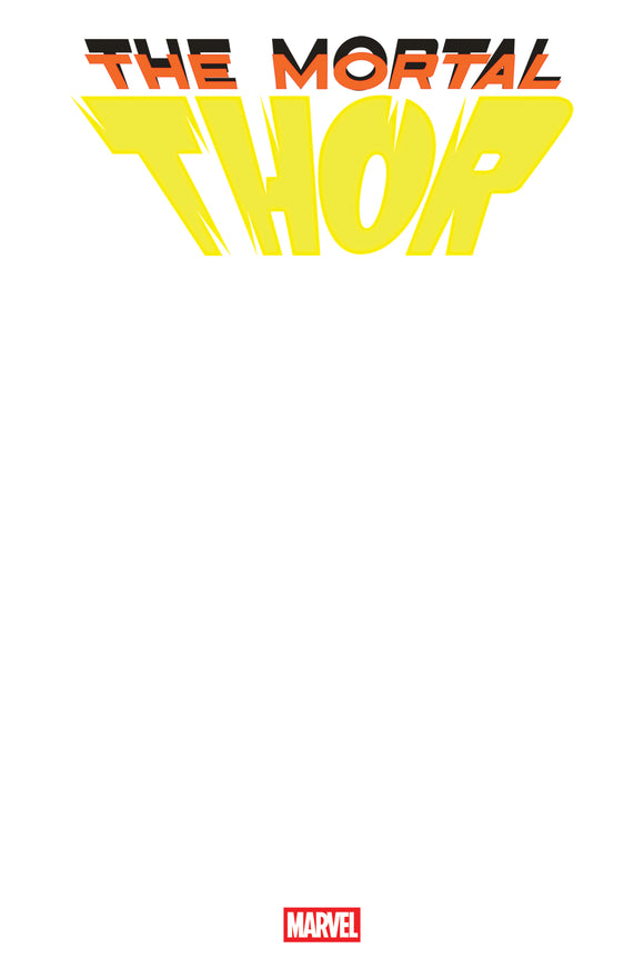 THOR #1 BLANK COVER VARIANT