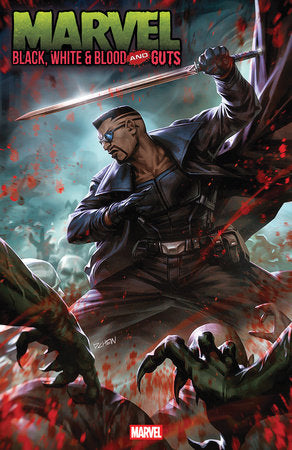 MARVEL: BLACK, WHITE & BLOOD AND GUTS #1 DERRICK CHEW VARIANT
