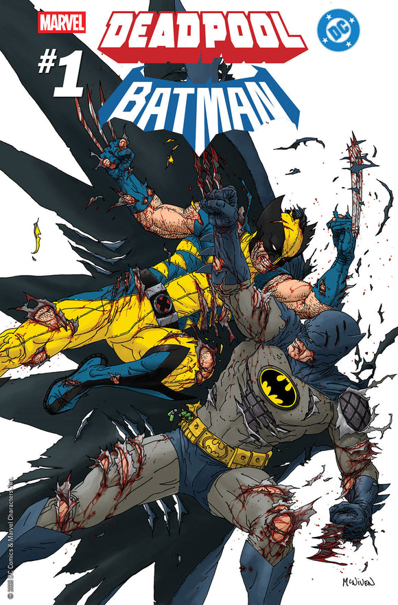 MARVEL/DC: DEADPOOL/BATMAN #1 STEVE MCNIVEN VARIANT 1:25
