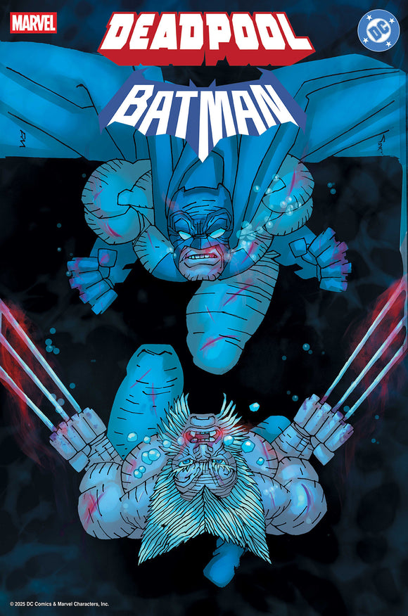 MARVEL/DC: DEADPOOL/BATMAN #1 FRANK MILLER VARIANT 1-50