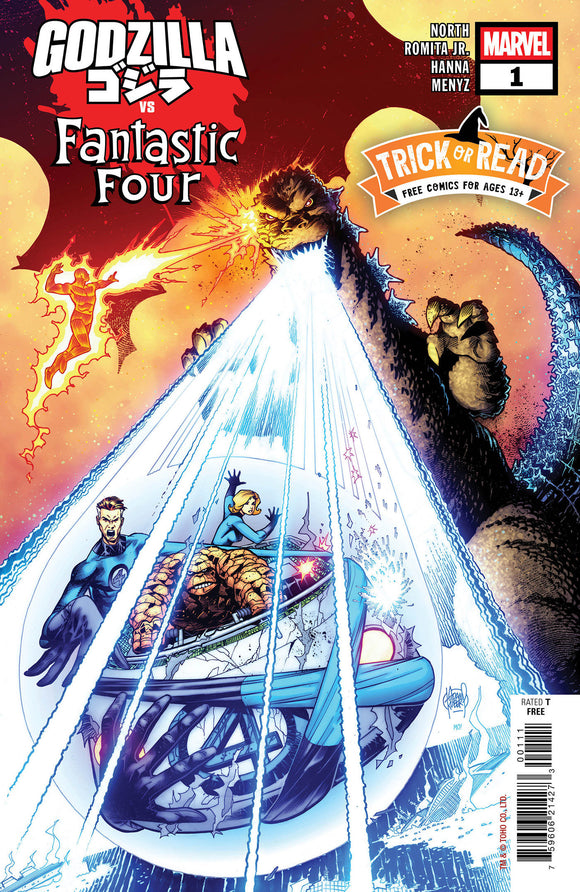 GODZILLA VS. FANTASTIC FOUR #1 HALLOWEEN TRICK-OR-READ 2025 [BUNDLES OF 20]