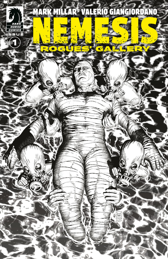 Nemesis: Rogues' Gallery #1 (CVR B) (1:10) (B&W) (Valerio Giangiordano)