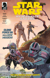 Star Wars: Hyperspace Stories-The Bad Batch--Ghost Agents #1 (CVR B) (French Car lomagno)