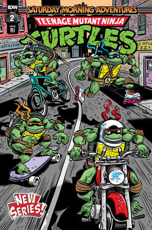 Teenage Mutant Ninja Turtles: Saturday Morning Adventures (2023-) #2 Variant RI (1:10) (Lawson)