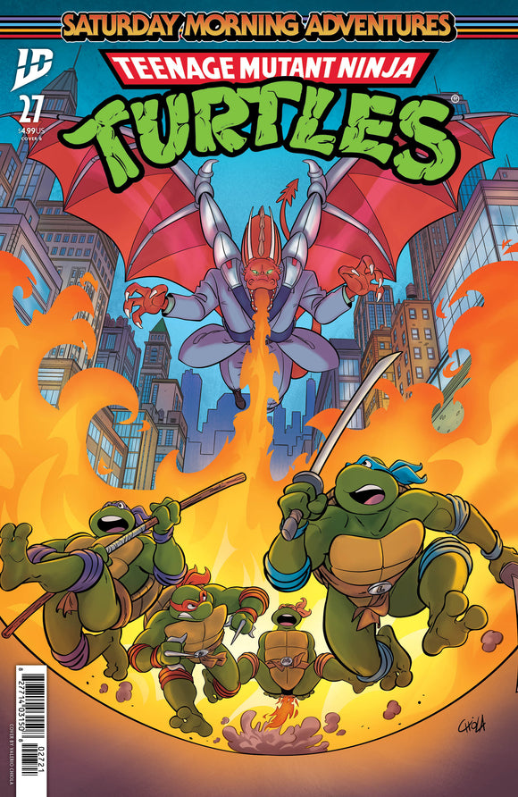 Teenage Mutant Ninja Turtles: Saturday Morning Adventures #27 Variant B (Chiola )