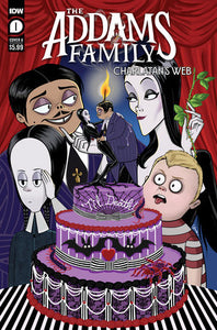 The Addams Family: Charlatan's Web #1 Cover A (Clugston Flores)