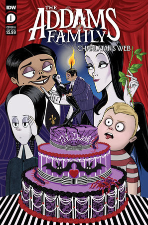 The Addams Family: Charlatan's Web #1 Cover A (Clugston Flores)