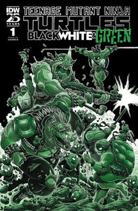 Teenage Mutant Ninja Turtles: Black  White, and Green #1 Variant B (Stokoe)