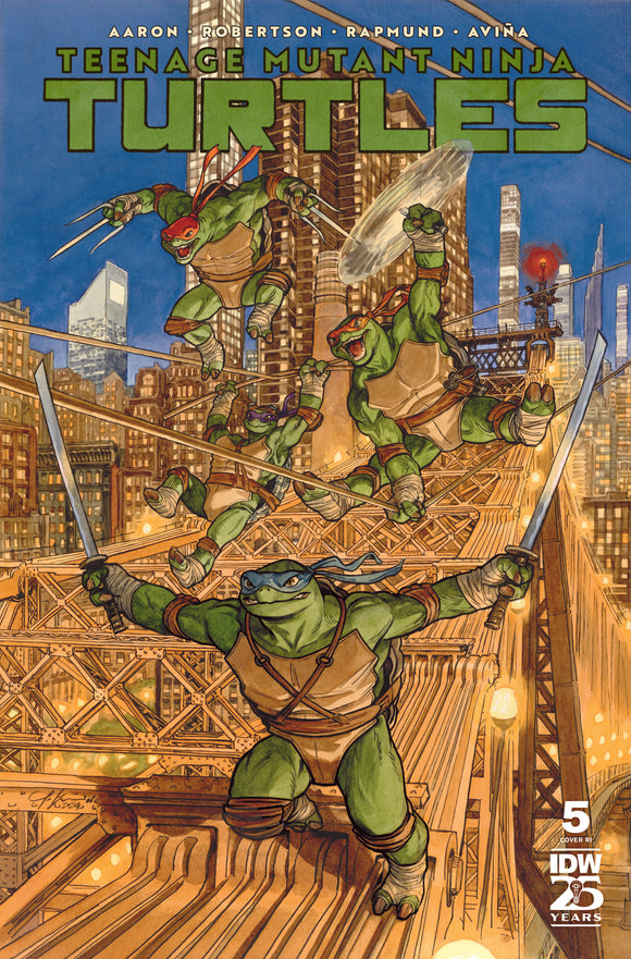 Teenage Mutant Ninja Turtles (2024) #5 Variant RI (100) (Guarnido)