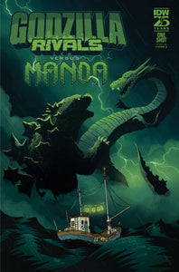 Godzilla Rivals: Vs. Manda Cover A (Lawrence)