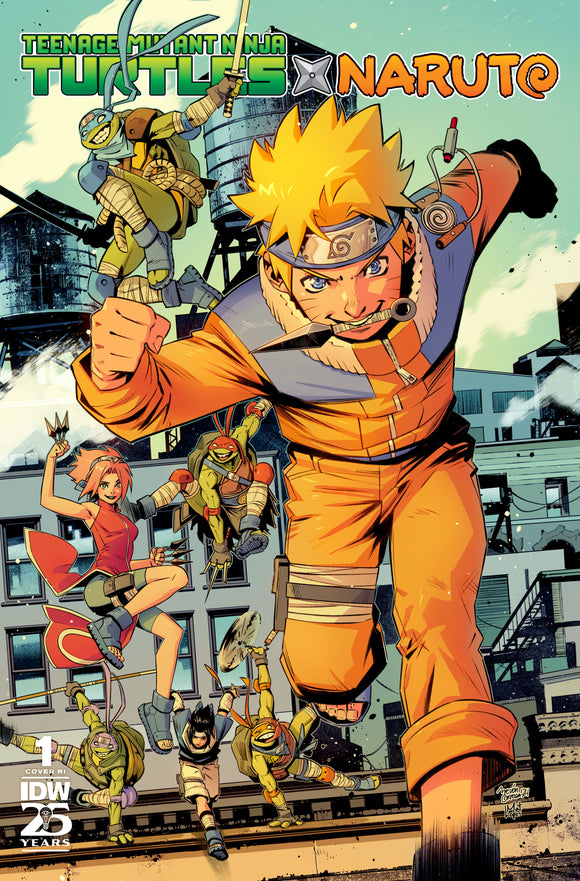 Teenage Mutant Ninja Turtles x Naruto #1 Variant RI (150) (Ortega)