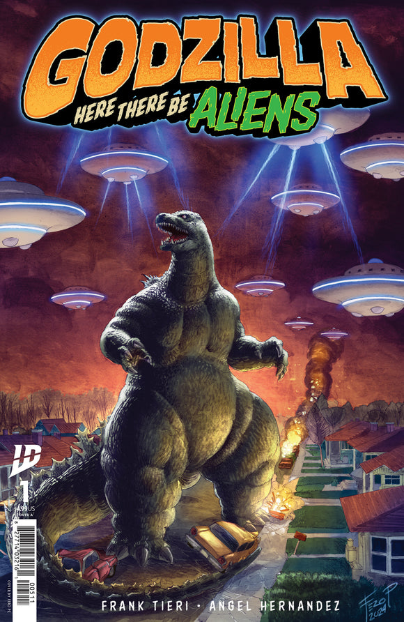 Godzilla: Here There Be Aliens #1 Cover A (Pe)
