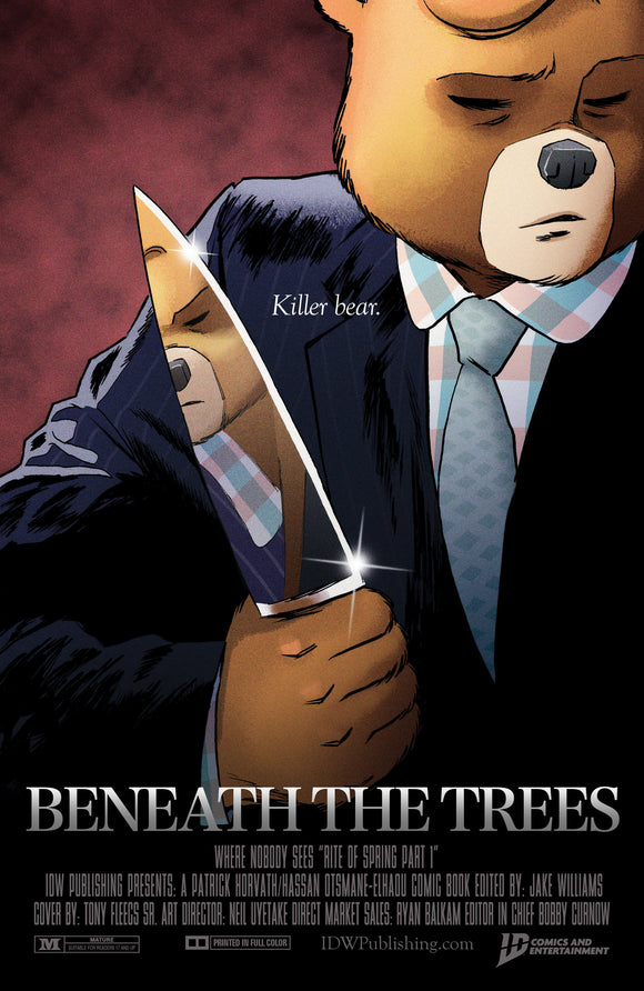 Beneath the Trees Where Nobody Sees: Rite of Spring #1 Variant B (Fleecs Movie Homage Cover)