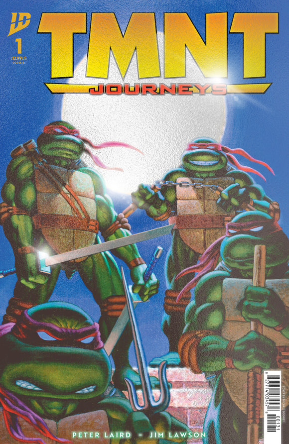 TMNT: Journeys #1 Variant RI (10) Foil (Laird & Dooney)