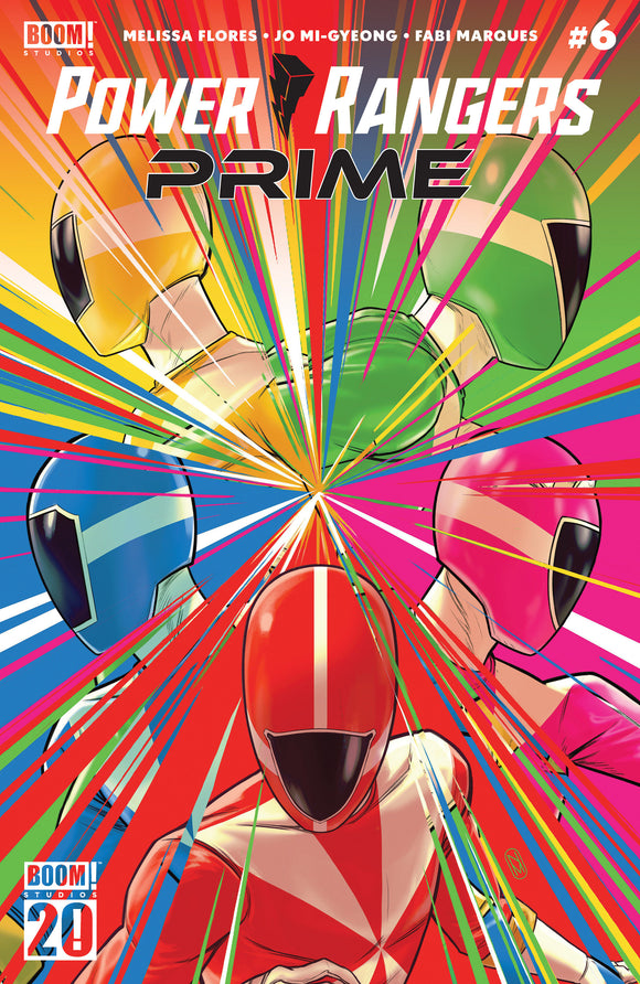 Power Rangers Prime #6 B Variant (Dressed, Malavia)