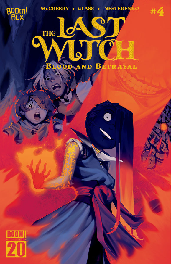 The Last Witch: Blood & Betrayal #4 A Main (Dressed, Glass)