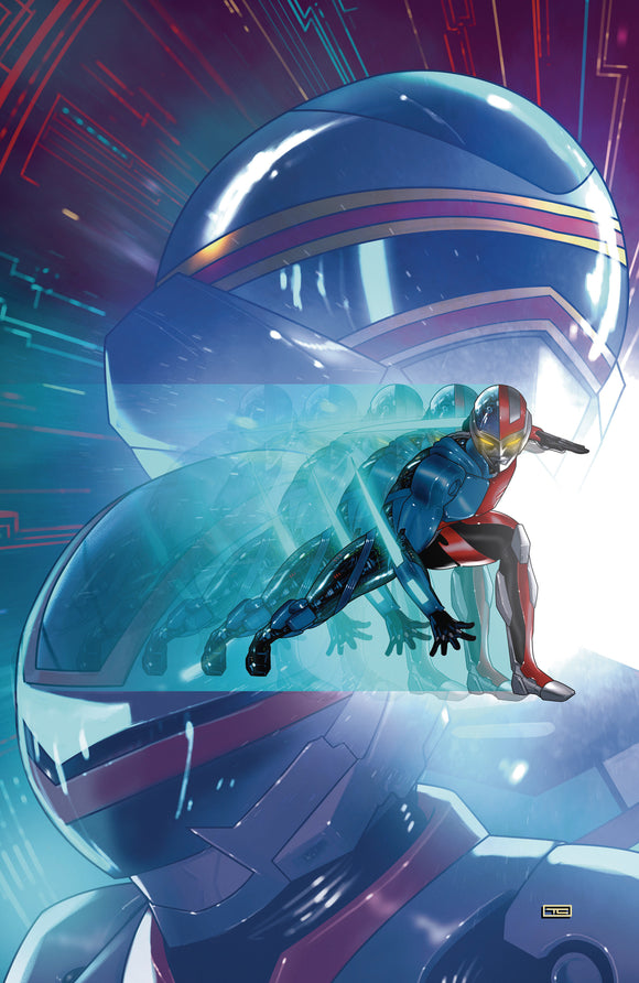 VR Troopers #3 C Variant (Full Art, Foil, Clarke)