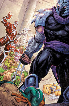 Mighty Morphin Power Rangers/Teenage Mutant Ninja Turtles III #3 M 1:5 FOC INCV (Full Art, Foil Stamp, Williams) [1:5]