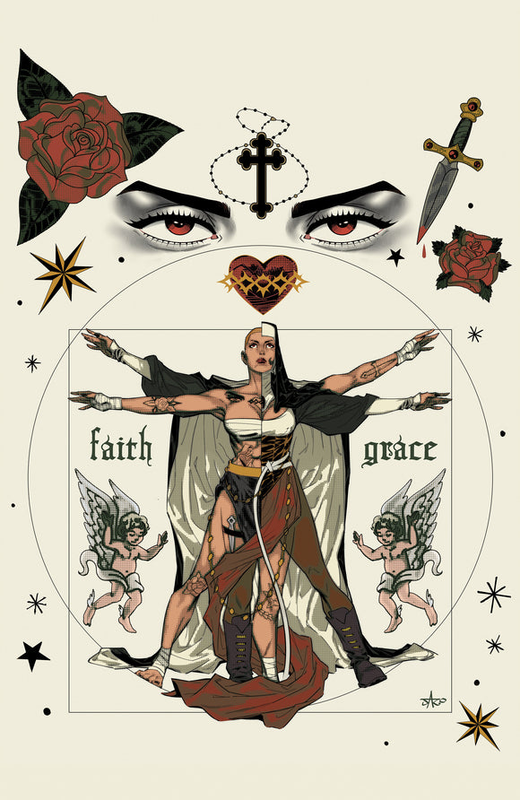 Marian Heretic #3 D 1:15 INCV (Full Art, Jaro)