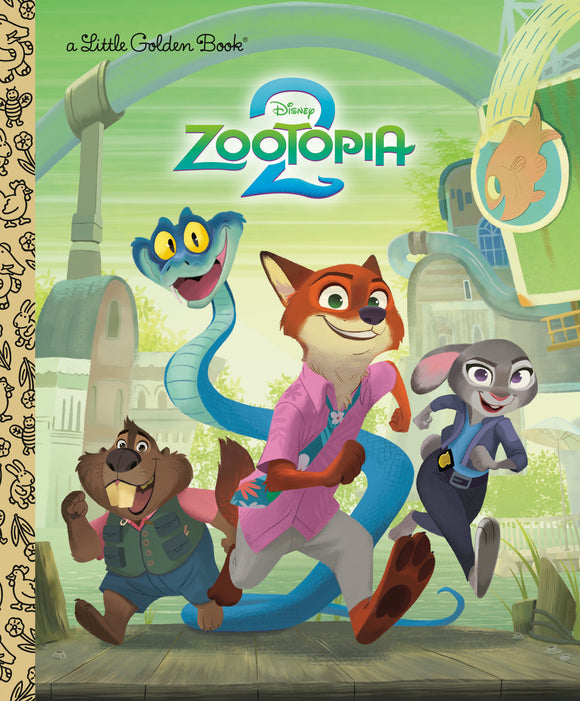 Disney Zootopia 2 Little Golden Book