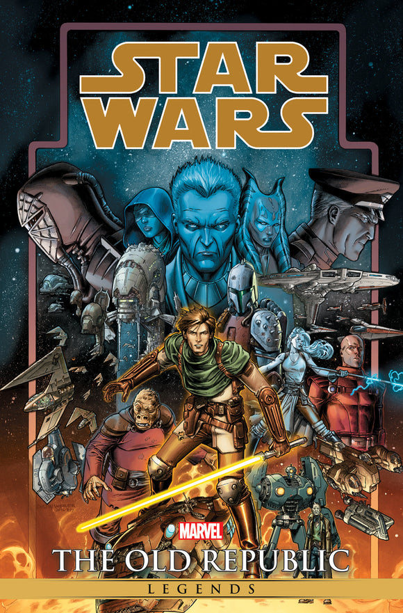 STAR WARS LEGENDS: THE OLD REPUBLIC OMNIBUS VOL. 1 DUSTIN WEAVER COVER [NEW PRIN TING, DM ONLY]