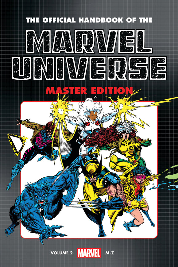 OFFICIAL HANDBOOK OF THE MARVEL UNIVERSE: MASTER EDITION OMNIBUS VOL. 2 X-MEN COVER [DM ONLY]