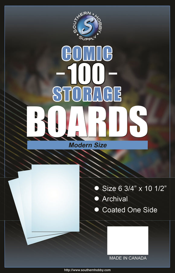 Backing Boards Modern 100-Count Packaged