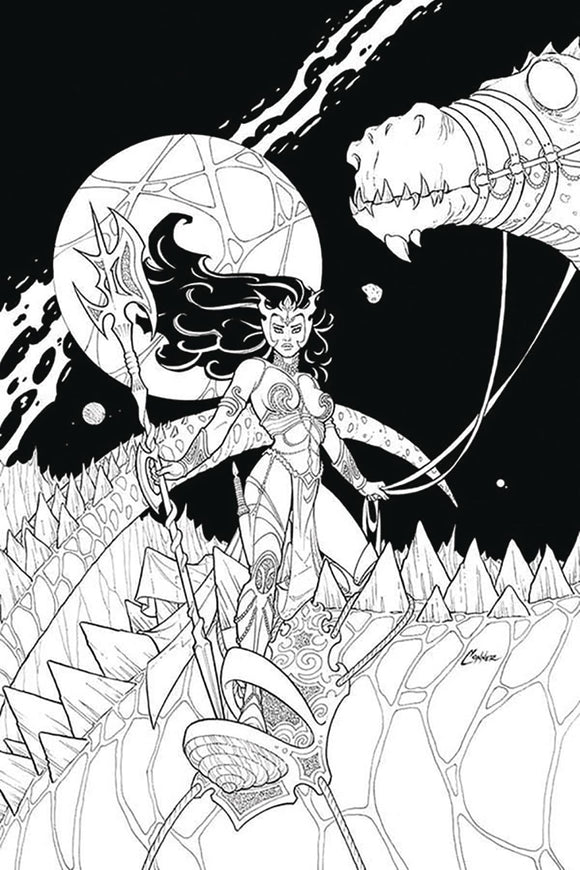 DEJAH THORIS (2019) #2 30 COPY CONNER B&W VIRGIN INCV (REOFFERED)