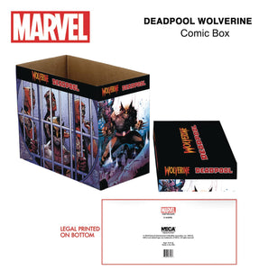 MARVEL GRAPHIC COMIC BOX: WOLVERINE & DEADPOOL (in store pickup only)