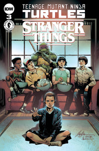 TMNT X STRANGER THINGS #3 CVR F 50 ALBUQUERQUE