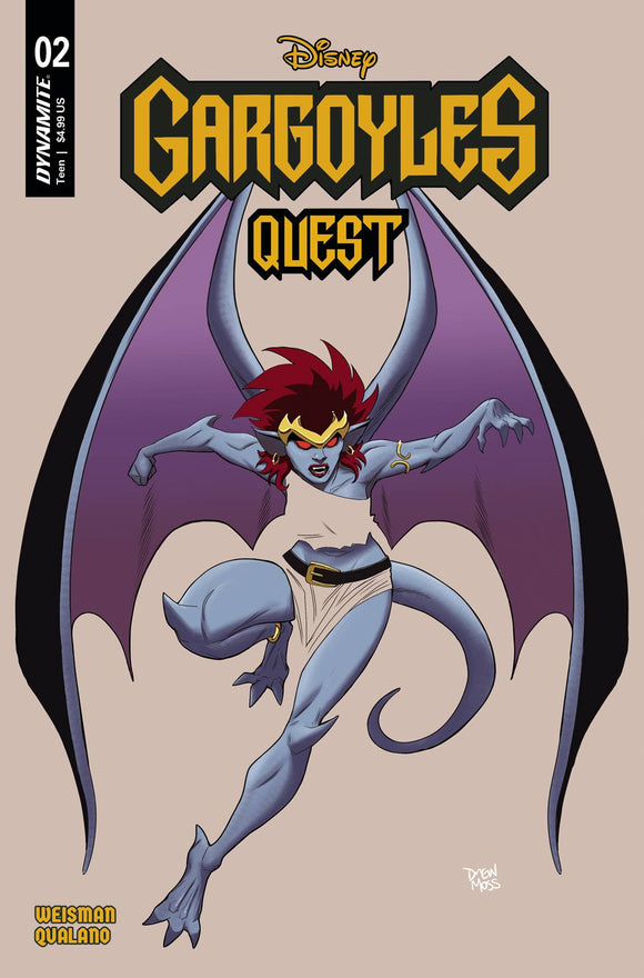 GARGOYLES QUEST #2 CVR C MOSS COLOR BLEED