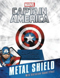 MARVEL CAPT AMERICA METAL SHIELD W VIBRANIUM SOUND EFFECT