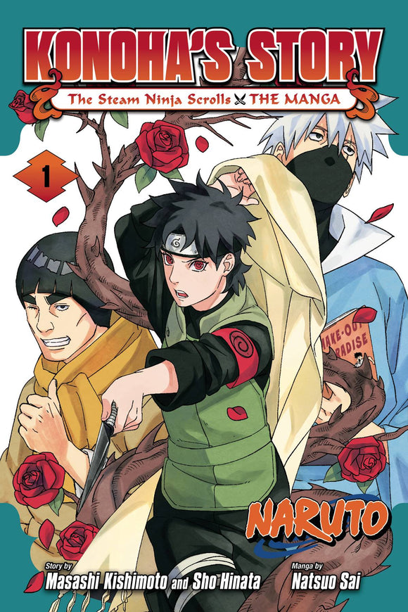 NARUTO KONOHAS STORY STEAM NINJA SCROLLS MANGA GN VOL 01 (C: