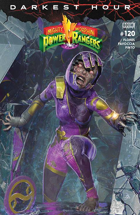 MIGHTY MORPHIN POWER RANGERS #120 CVR B DARK GRID BARENDS