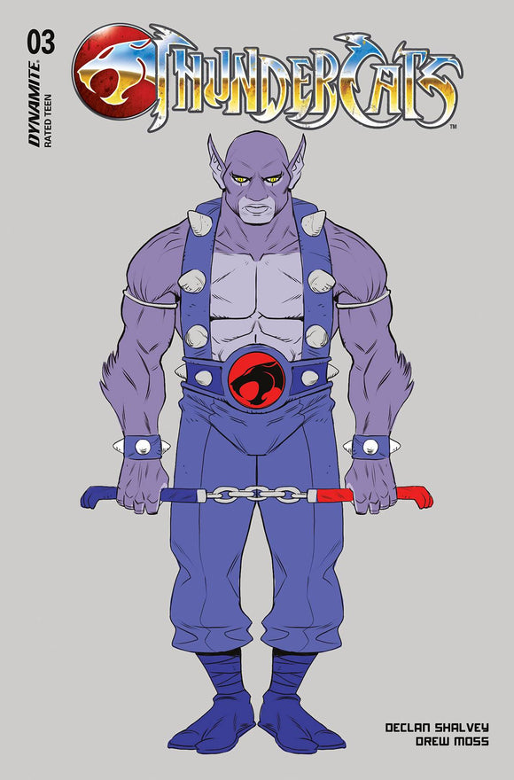 THUNDERCATS #3 CVR K 10 COPY INCV MOSS PANTHRO CHARACTER DES