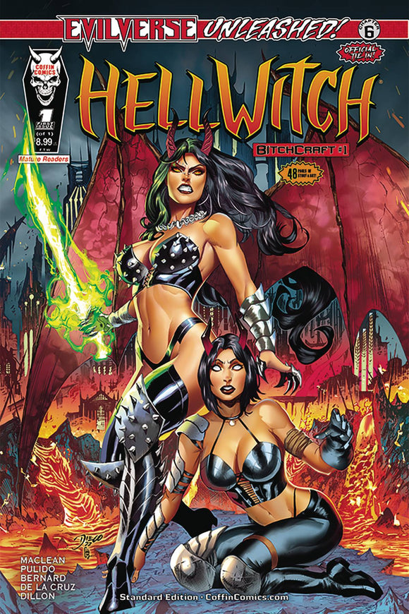 HELLWITCH BITCHCRAFT #1 CVR A DIEGO BERNARD STANDARD ED (MR)