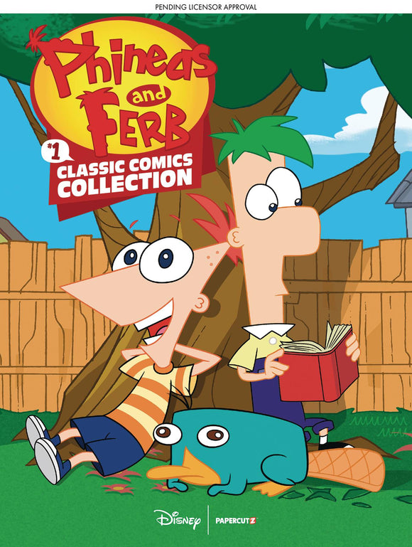 PHINEAS & FERB CLASSIC COMICS COLL SC VOL 01