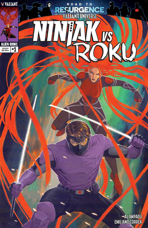 NINJAK VS ROKU #1 (OF 4) CVR A ERBETTA