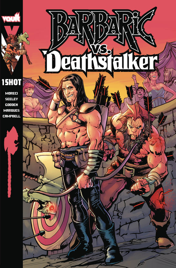 BARBARIC VS DEATHSTALKER #1 CVR A GOODEN (MR)