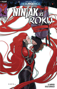 NINJAK VS ROKU #2 (OF 4) CVR B ORTIZ