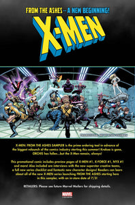 X-MEN FROM THE ASHES SAMPLER