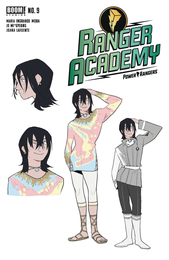 RANGER ACADEMY #9 CVR B CHARACTER DESIGN VAR MI-GYEONG