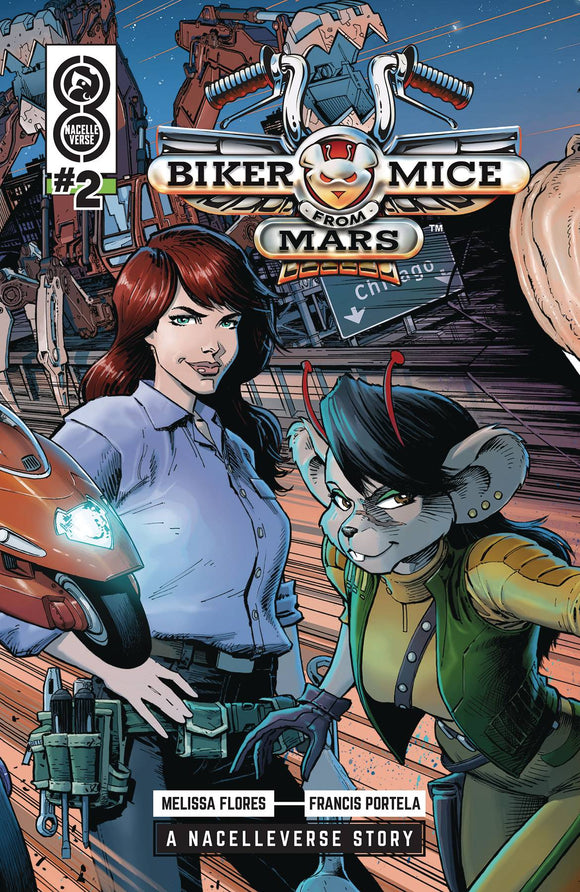 BIKER MICE FROM MARS #2 (OF 3) CVR A WEAVER