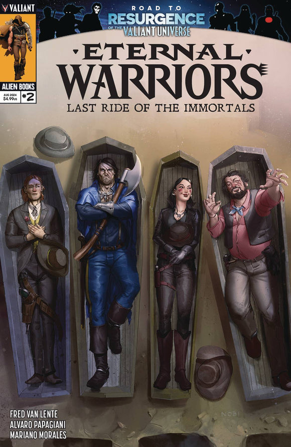 ETERNAL WARRIORS LAST RIDE IMMORTALS #2 (OF 2) CVR A NOBI