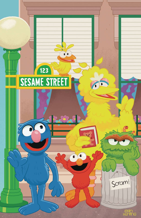 SESAME STREET #1 CVR B HUNTING